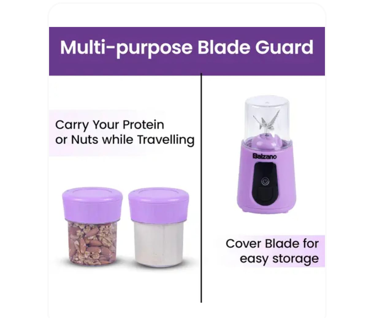 Portable Juicer Mixer – Rechargeable & Travel Friendly