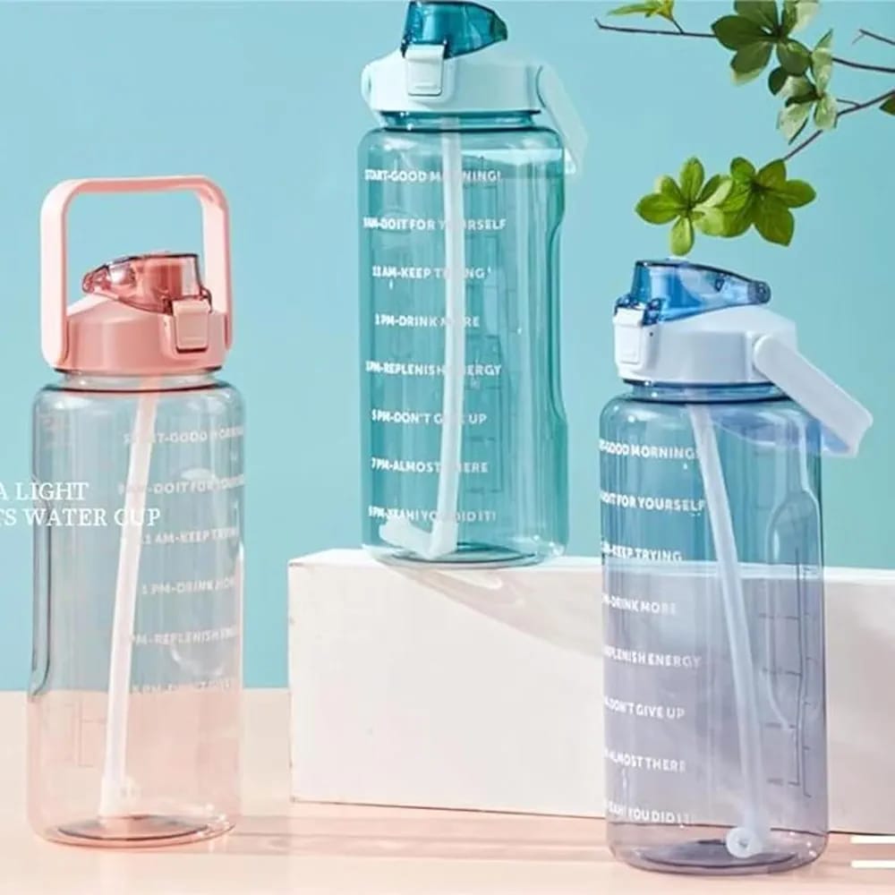 Time-Marked Water Bottle π§