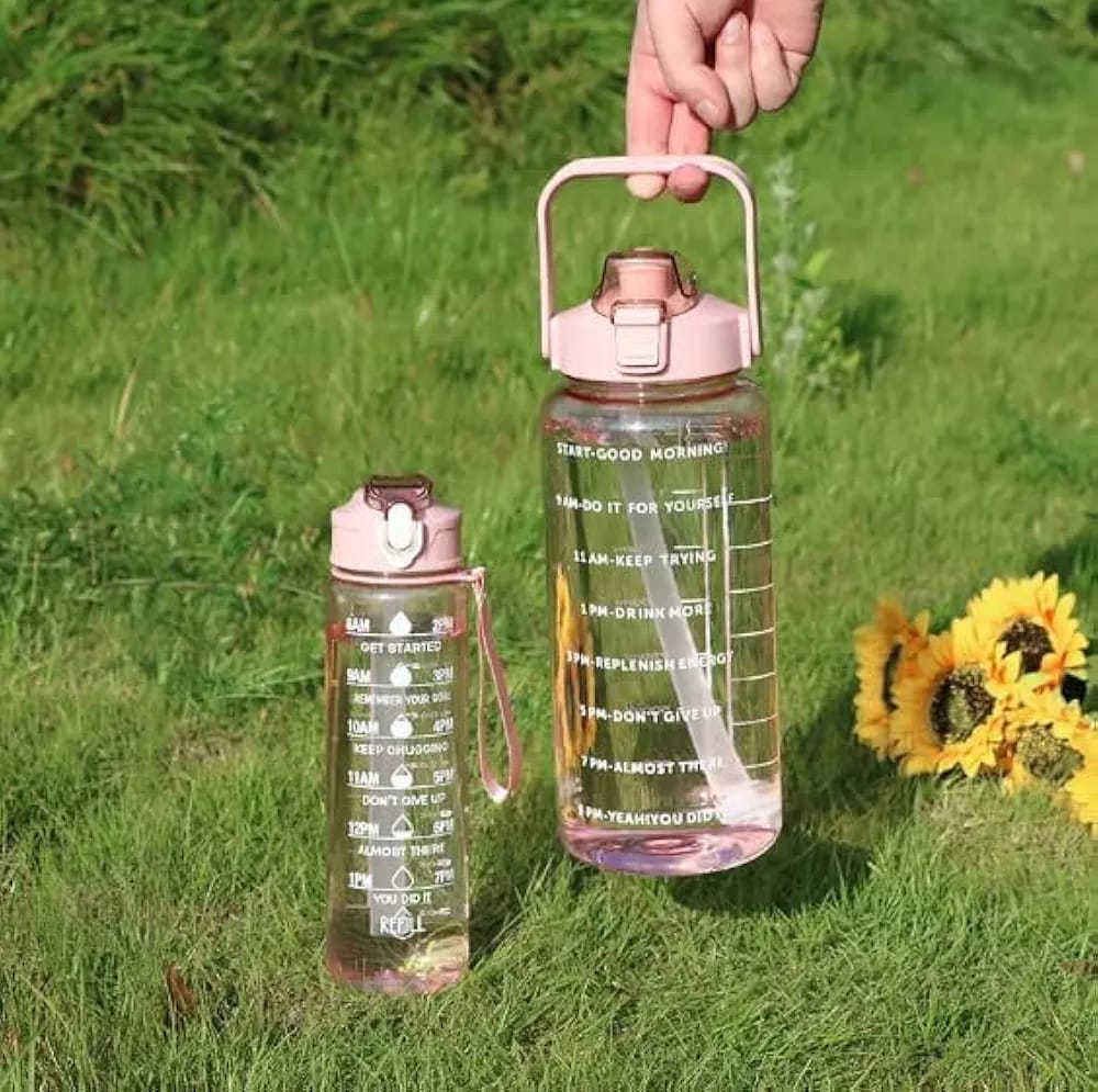 Time-Marked Water Bottle π§