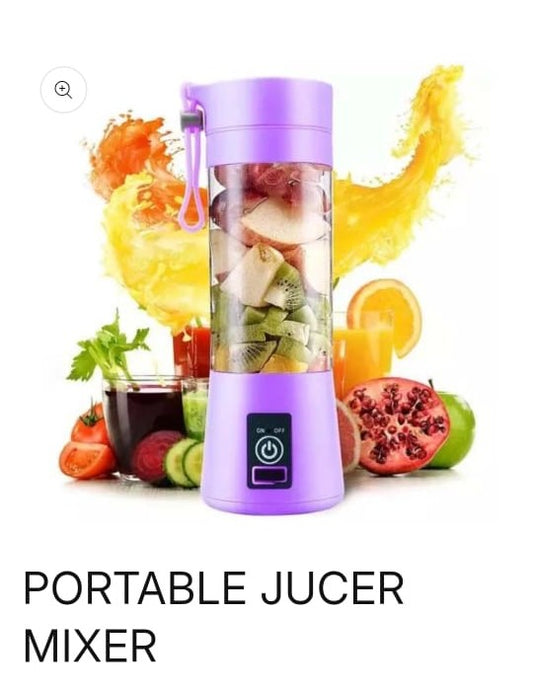 Portable Juicer Mixer – Rechargeable & Travel Friendly