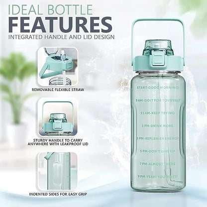 Time-Marked Water Bottle 💧
